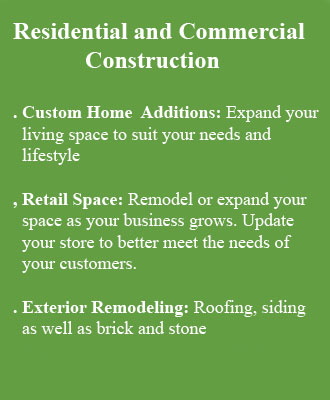 Residential and Commercial Construction